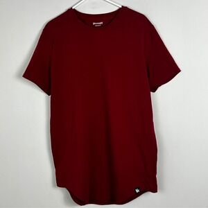 YoungLA‎ Red Short Sleeve Crew Neck Tee Mens Size 2XL T-Shirt Minimalist Top